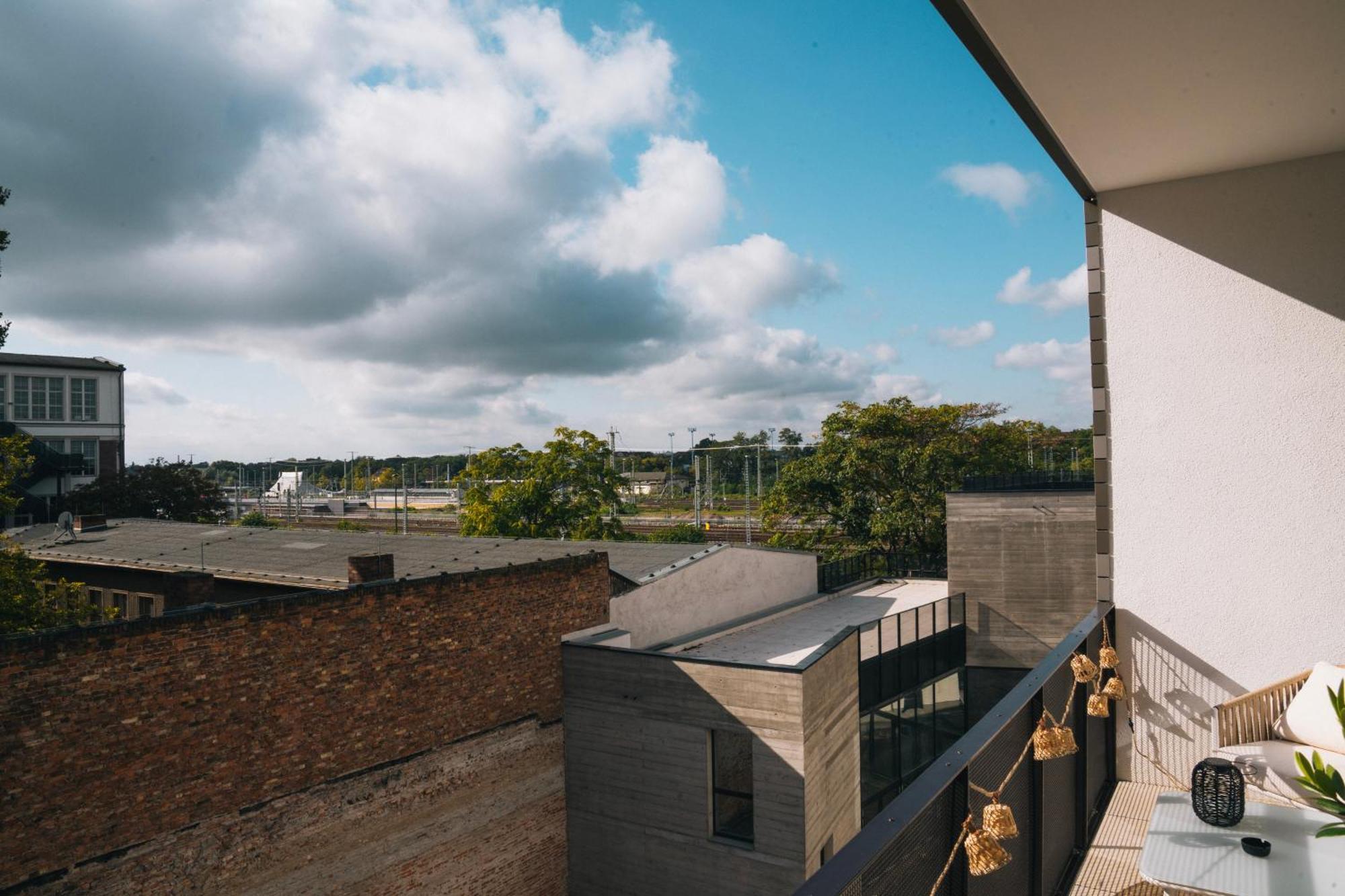 Rr - Penthouse - Luxe 105 Qm - Central - Wifi Magdeburg Exterior foto